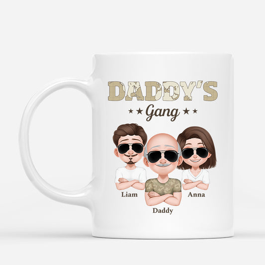 4853MUS1 personalized gifts for dad cool daddys gang mug 4853M5M0B