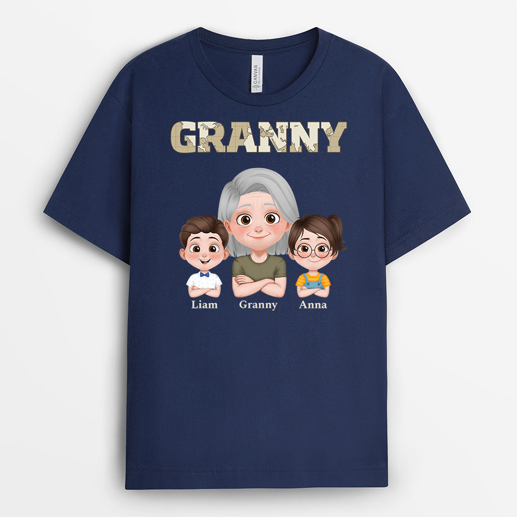 4857AUS2 personalized dad gifts cool daddy t shirt 4857A5T0B