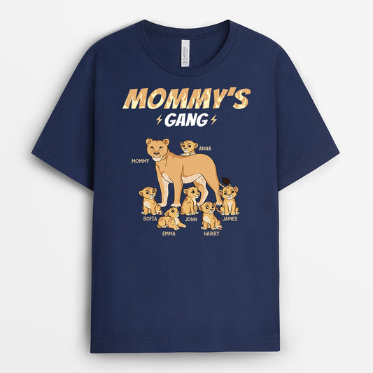 4858AUS2 personalized dad gifts lion daddys gang t shirt 4858AKL8B