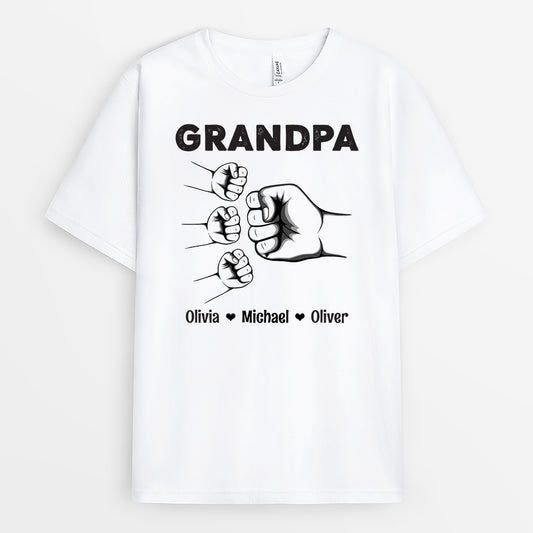 4859AUS2 personalized daddy t shirts for dad from kids 4859A8Q0B
