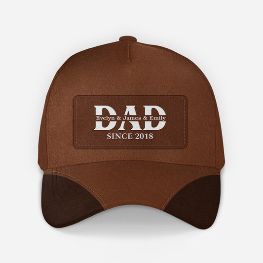 4870JUS1 custom dad presents best dad of kid classic cap 4870J6GNB