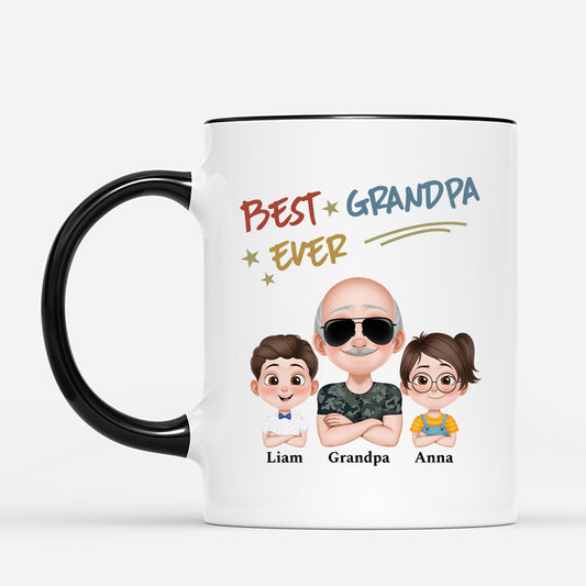 4874MUS2 custom gifts for dad best daddy ever coffee mug 4874M5T0B