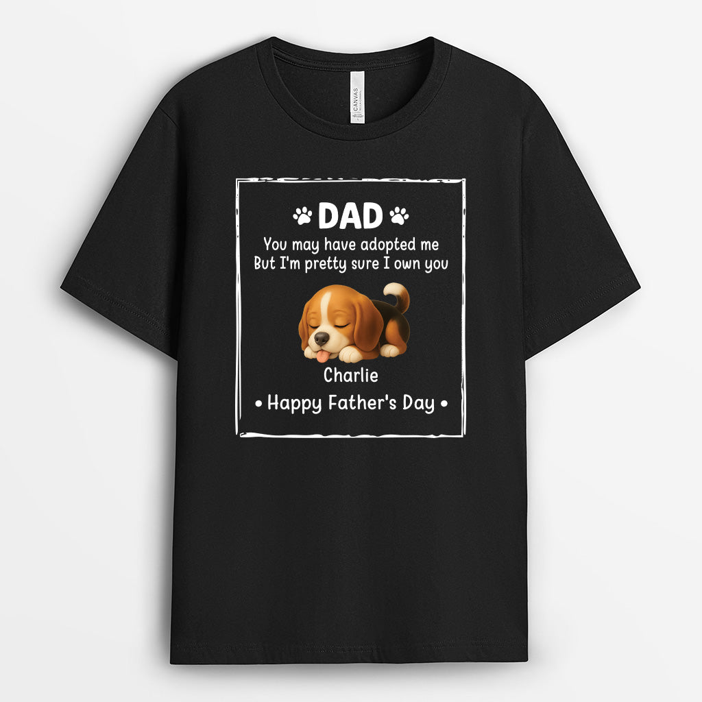 4878AUS1 personalized fathers day shirts funny gifts for dog dads 4878AKYMC
