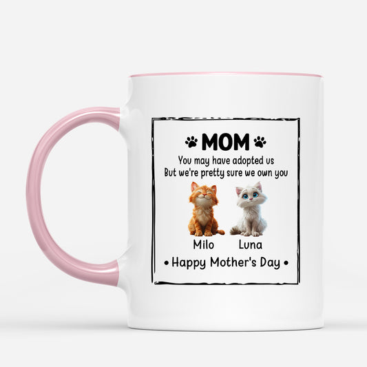 4878MUS2 custom fathers day mugs funny gifts for cat dads 4878MKYMD