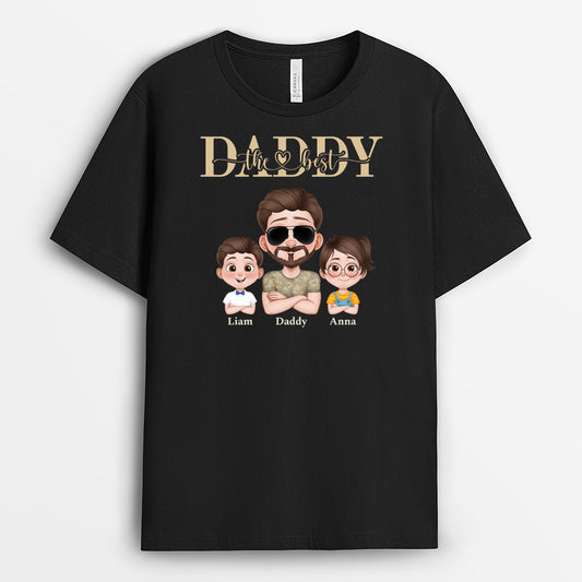 4886AUS1 custom gifts for dad best daddy cool t shirt 4886A5H0B