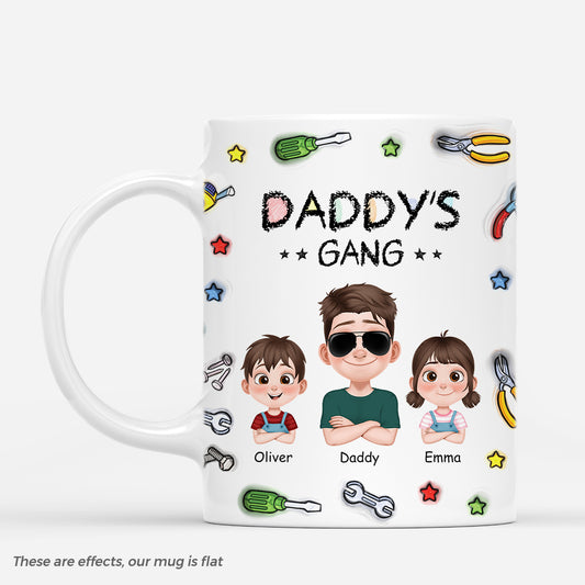 4894MUS1 3d printing effectcustom gifts for dad daddys gang 3d mug 4894MKT0B