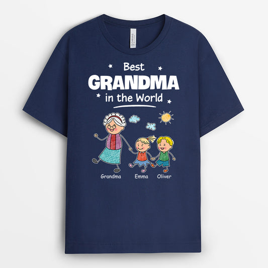4904AUS2 personalized gifts for dad best daddy in the world tee shirt 4904A5M8B