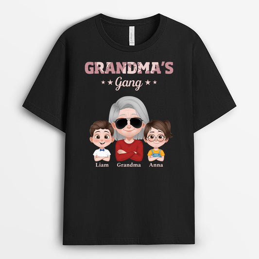 4911AUS2 personalized funny dad gifts cool daddys gang t shirt