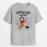4933AUS2 personalized official sleep shirt unique gift for dog dad