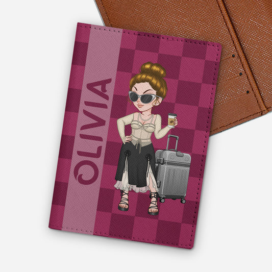 4944OUS1 personalized passport cover_ gifts for the woman traveler_ 4944OKMTA