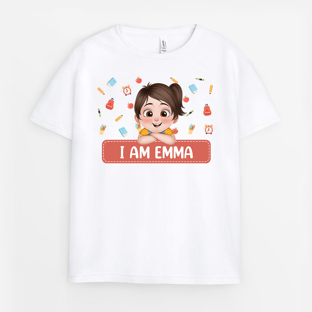 4971AUS1 personalized childrens t shirts_ back to school gifts for kids 4971A8LTK