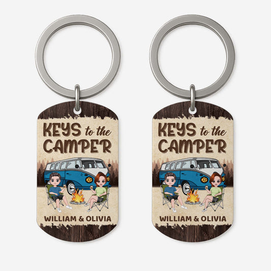 4994JUS1 personalized gifts for campers keys to the camper_ keychain 4994JTQTG