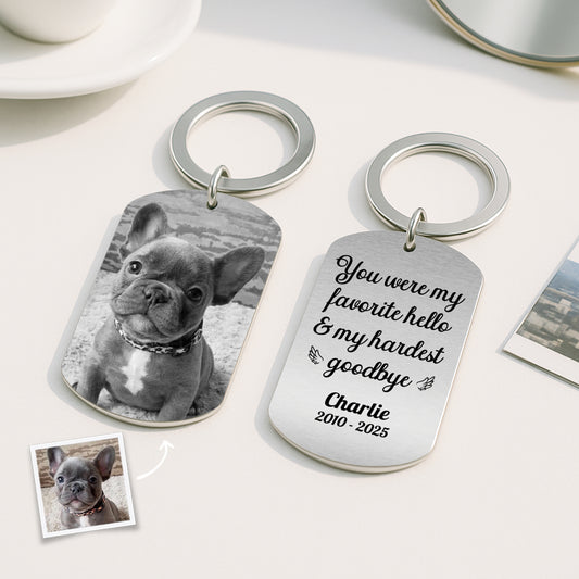 5010JUS2 custom memorial gifts until i see you again_ picture keychain 5010J6MAB