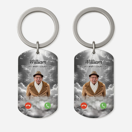 5019JUS1 custom memorial gifts the call i wish i could take keychain_ 5019J66MA