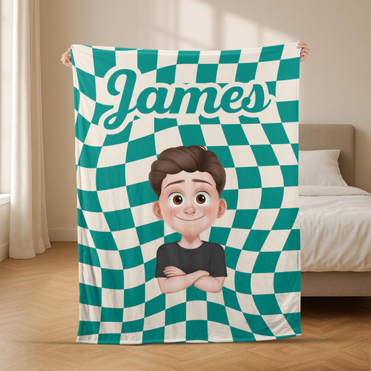 5028BUS2 personalized blankets with names_ unique gifts for her 5028BKMAA