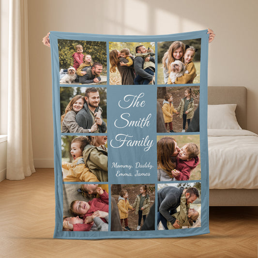 5031BUS2 personalized blankets with photos_ gifts for the whole family_ 5031BKQMI
