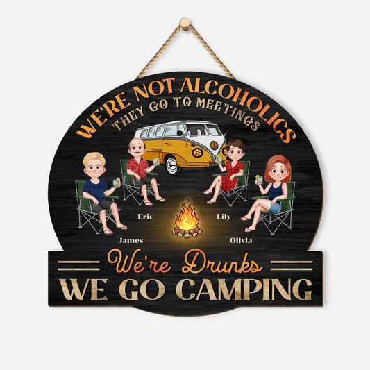 5034QUS1 personalized gifts for campers funny wooden camping signs_ 5034QKHAF