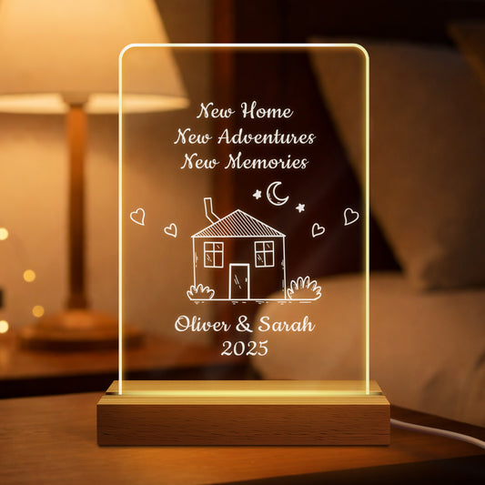 5039LUK1 personalised new home led night light for couples 5039ltlng_b6607679 aa86 4d21 9c49 de089c19e4e2