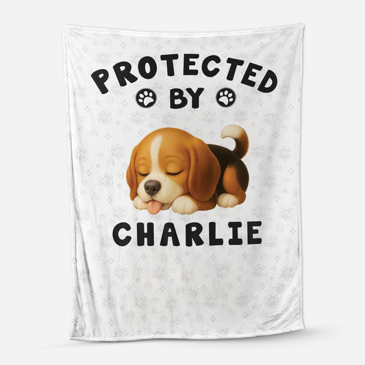 5041BUS1 custom fleece blankets_ cute gifts for dog owners 5041B3GAC