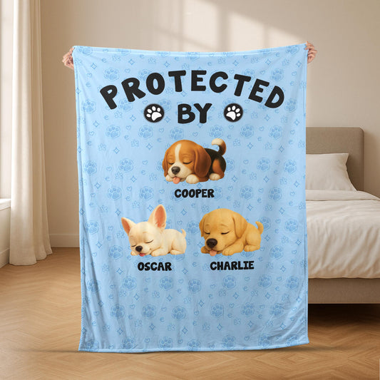 5041BUS2 custom fleece blankets_ cute gifts for dog owners 5041B3GAC