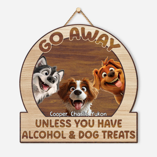 5044QUS1 custom go away wood sign_s funny gifts for dog owners 5044Q8YMC