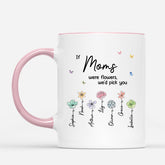 5051MUS2 custom gifts for grandma if nanas were flowers_ mug 5051M8QAA