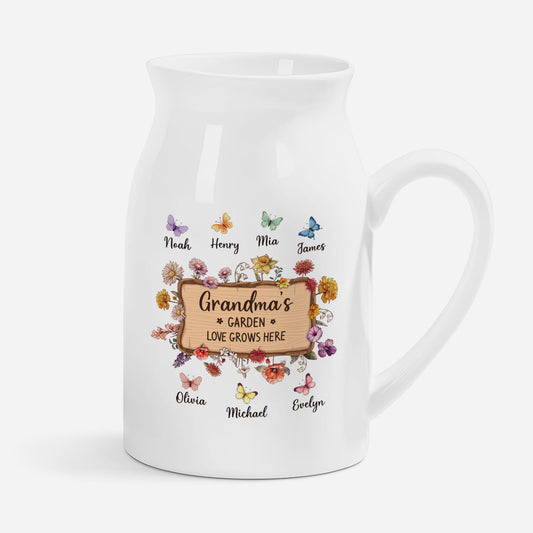 5056OUS1 personalized gift for grandma grandmas garden vase_ 5056O8GAA