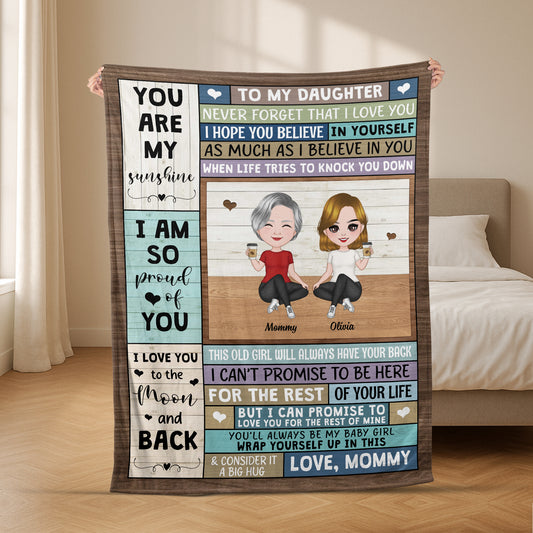 5058BUS2 personalized fleece blanket gift for granddaughter grandson 5058B6YNA