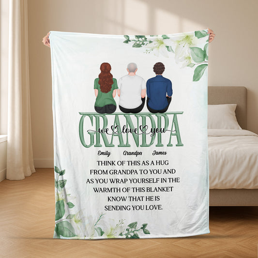 5062BUS2 custom memorial blankets memorial gifts for loss of mother_ 5062B6GMA