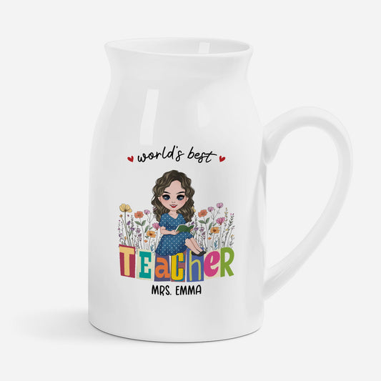 5079OUS1 personalized teacher gifts the worlds best teacher vases 5079O6LAA