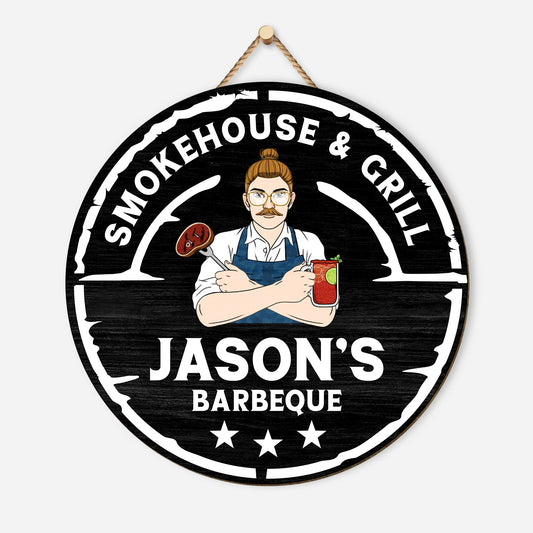 5103QUS1 personalized grilling gifts_ for him wooden barbecue signs_ 5103Q