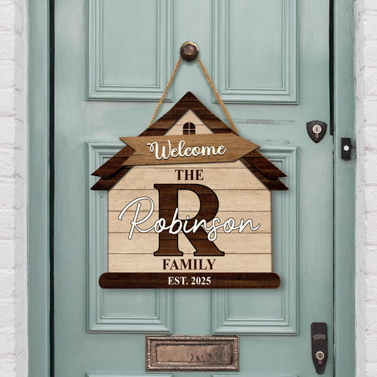 5112QUS2 personalized family gifts wood welcome signs_ with family name 5112Q6LAI