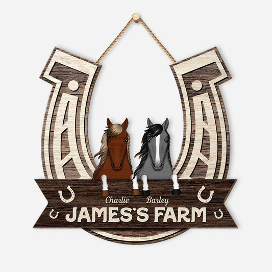 5113QUS1 personalized horse gifts_ horse farm wooden signs_ 5113Q6KTI