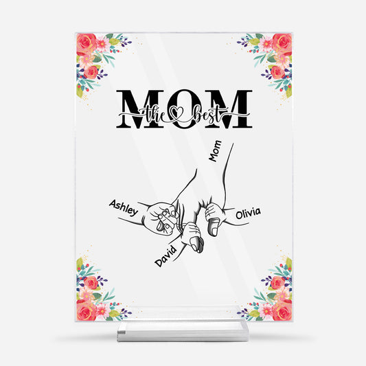 5141RUS1 personalized acrylic plaque with stand unique gift for mom 5141R