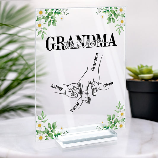 5141RUS2 personalized acrylic plaque with stand unique gift for mom 5141R