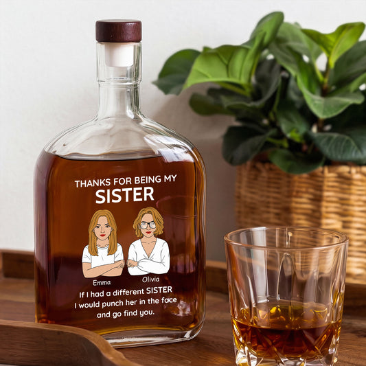 5145AUS1 personalized whiskey bottle funny gifts for brothersister 5145aisv0b_2
