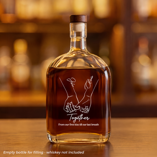 5150AUS1 personalized whiskey bottles unique romantic gifts for couples 5150aitfg