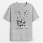 5150AUS2 personalized couple shirts from our first kiss to our last breath_ 5150ATLNG