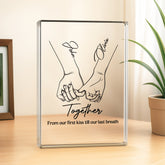 5150RUS2 custom acrylic plaque from our first kiss to our last breath_ 5150RTHNG