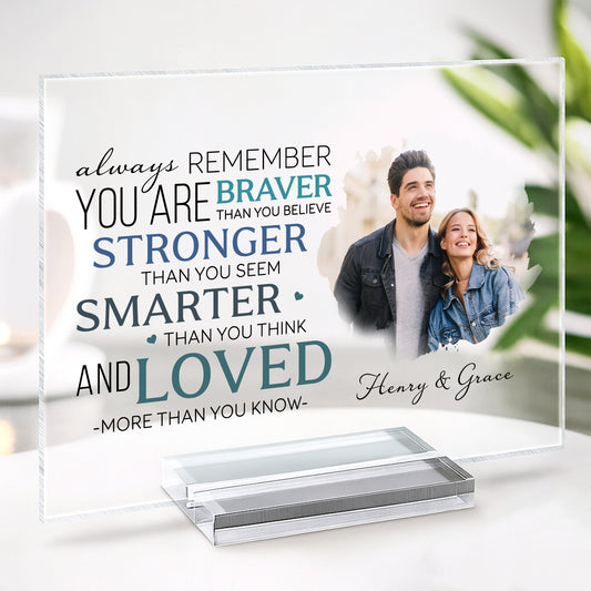 5163RUS2 personalized acrylic photo plaque with inspirational quotes 5163R36ZA
