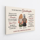 5182CUS2 personalised canvas for daughter from mom i love you forever 5182C6V5A_3167933f f97d 45bb b780 f230a5fa0297