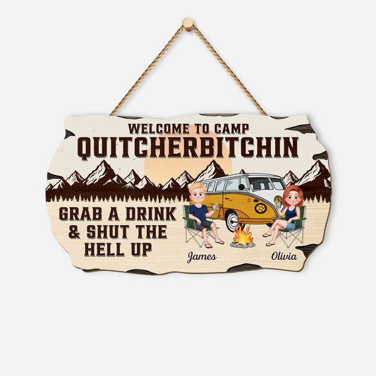 5197QUS1 custom wood camping signs_ funny camping gifts for couples 5197QKLTG