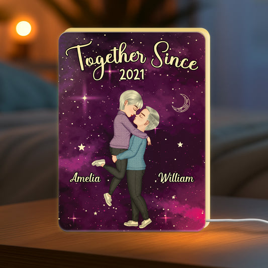 5205LUS2 personalized couple gifts together since light box 5205L8MTG_32ebeb0f eeb8 4182 bfa6 7dc4baca67a6