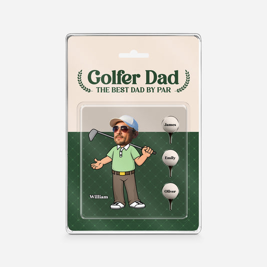 5217RUS1 personalized golf gifts for dad_ best dad by par acrylic plaque 5217R3MMB