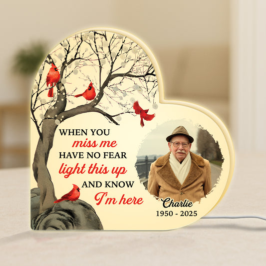 5219LUS1 personalized memorial gifts for loss of father photo light box_ 5219L8TZB