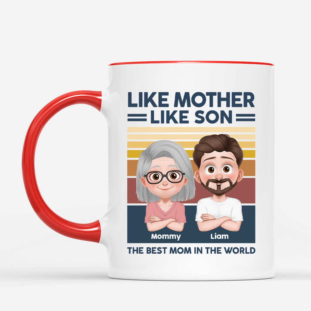 5221MUS2 personalized dad gifts like father like daughter mugs 5221M3YAB