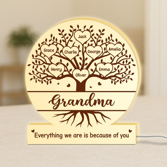 5234LUS1 personalized family tree gifts_ light boxes with names 5234LTHTA