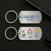 5239JUS2 personalized gifts for mom the best mom metal keychain 5239J6LNA