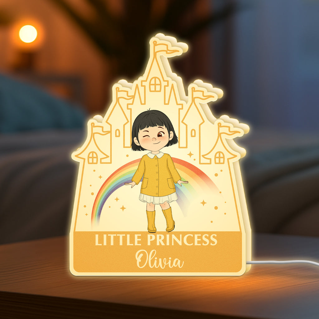 5248LUS2 personalized gifts for kids castle light boxes 5248LKGZK