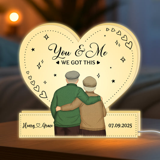 5250LUS2 personalized gift for couple you and me we got this_ light box 5250LTLNG